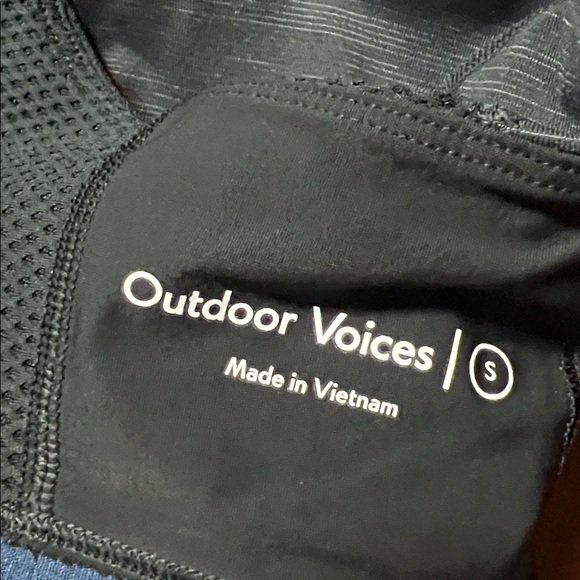 Outdoor Voices *Bundle Blue and Black Sports Bras Small - Picture 6 of 9